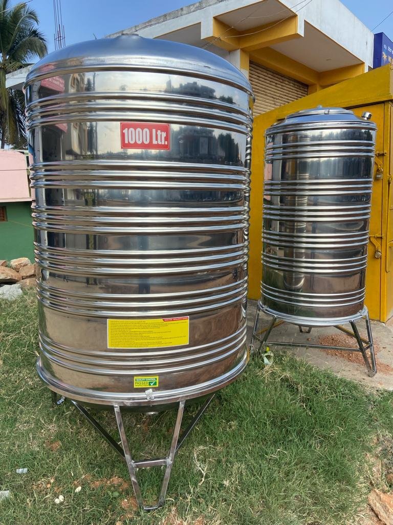 Best stainless steel water tank Suppliers in Mysore.